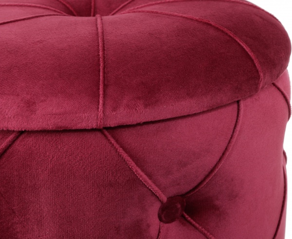 Скриня-пуф Louis бордо 33,5х33,5х38 см 