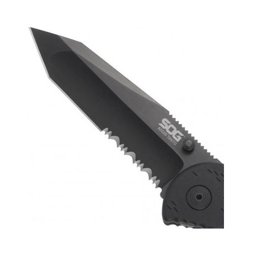 Ніж SOG Aegis Black TiNi AE02-CP