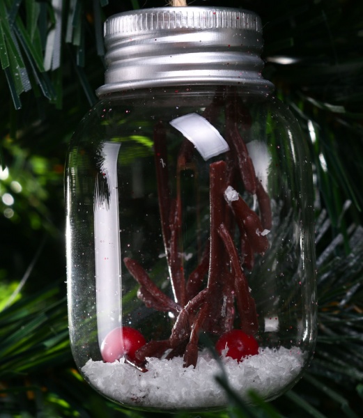 Ялинкова іграшка у формі банки 40х40х65 мм ABR800320 