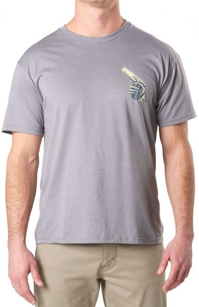 Футболка 5.11 Tactical 41191EA р. XL Grey Heather 