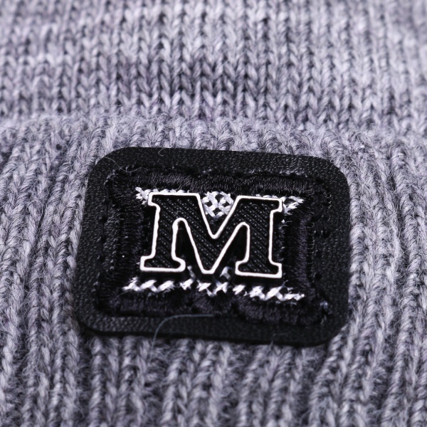 Шапочка дитяча для хлопчика Kraft+ р.50-52 сірий меланж 1624 