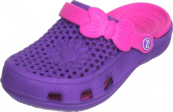 Сабо DreamStan Крокс р.3435 фиолетовый-малина