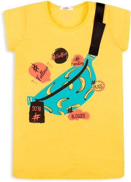 Футболка унісекс GABBI FT-20-18-1 / 1 р.122 жовтий 