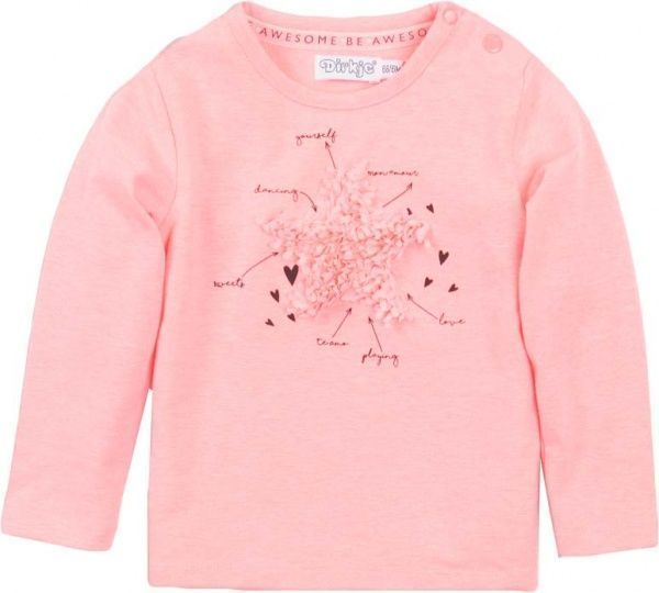 Футболка DJ Dutchjeans р.116 рожевий D36426-35 