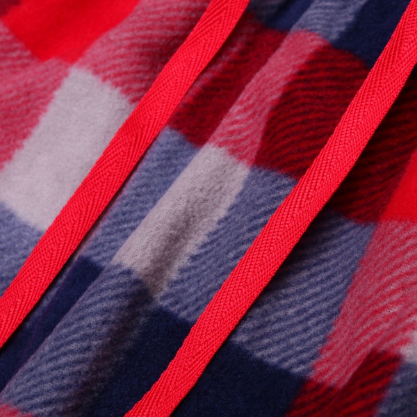 Костюм домашний женский La Nuit Home Red Check р. XS синий с красным 