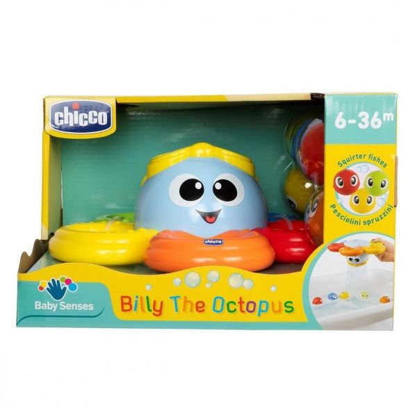Игрушка для ванны Chicco Осьминог Билли 10037.00