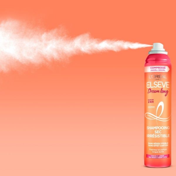 Сухий шампунь Elseve Dream Long для довгого, схильного до жирності волосся 200 мл