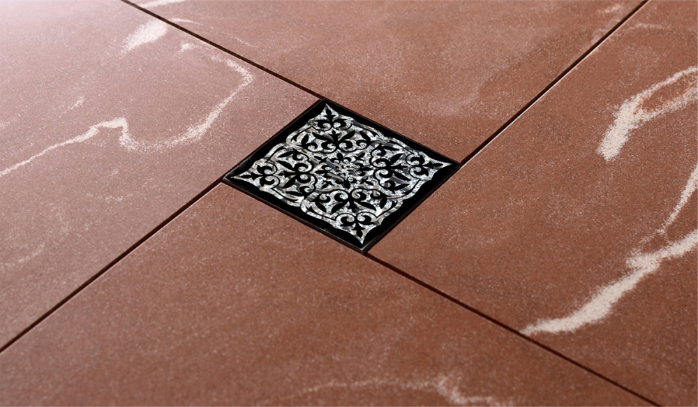 Тако Grand Kerama стекло ночь платина рифленое 2052 8x8