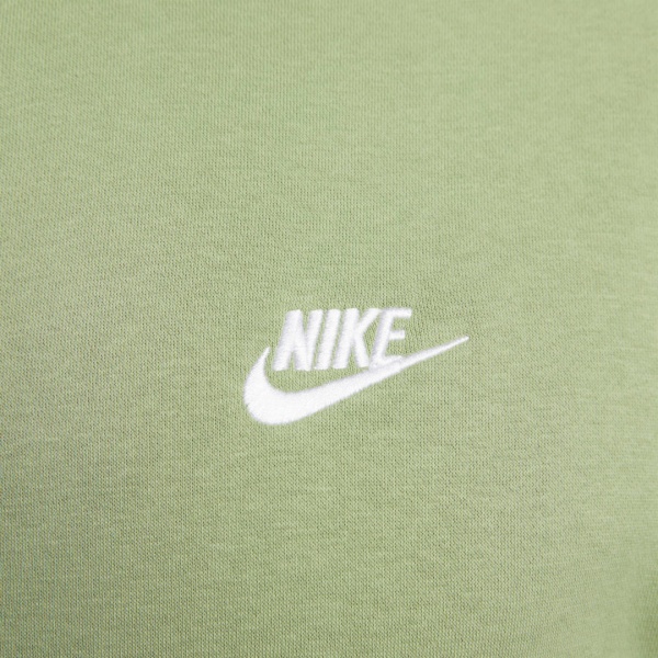Джемпер Nike M NSW CLUB HOODIE FZ BB BV2645-386 р. S зелений