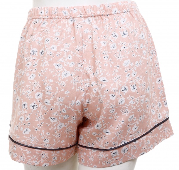 Шорти Trio жіночі BIZE принт квіти р. XXL персиковий