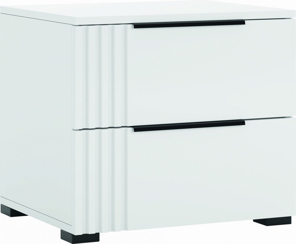 Тумба приліжкова Світ Меблів Амелія 500x450x408 мм /білий