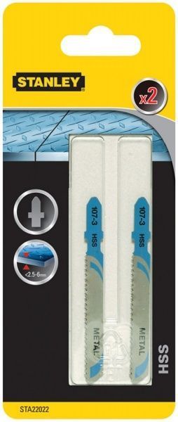 Пилочка для электролобзика Stanley STA22022 2 шт.