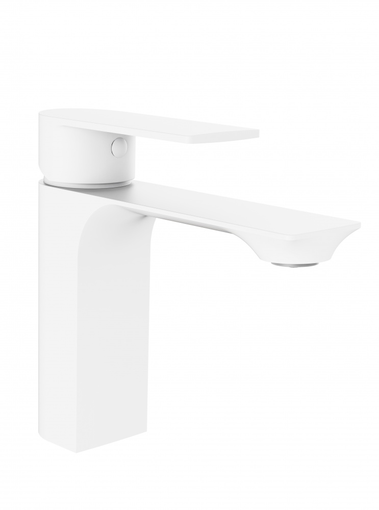 Смеситель для умывальника Aqua Rodos MODENA 07 White Matte