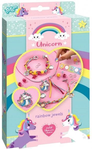 Набор для творчества Totum Единорог. Радужные украшения 71063