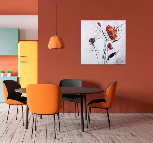 Репродукция Flowers 11 80-41 80x80 см 