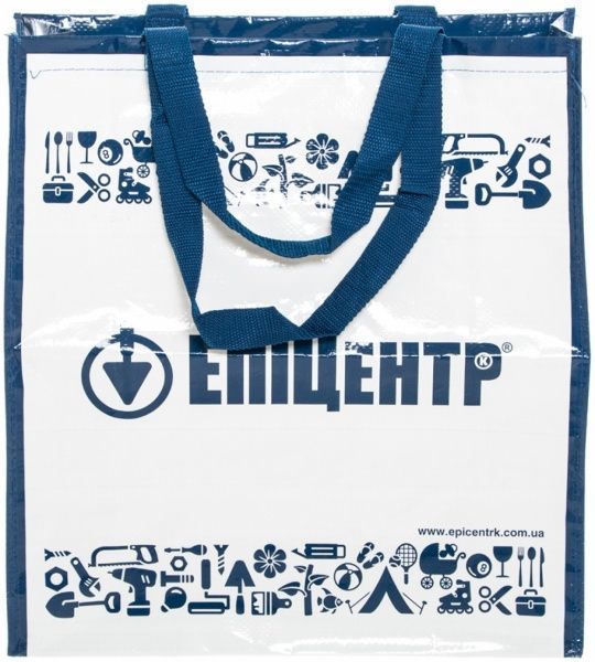 Сумка господарська  Лого 440x470x170 мм білий