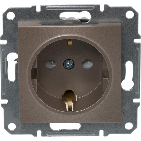 Розетка Asfora EPH2900269 бронза