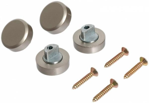 Тримач для дзеркала MDF 601 big матовий хром 4 шт DC