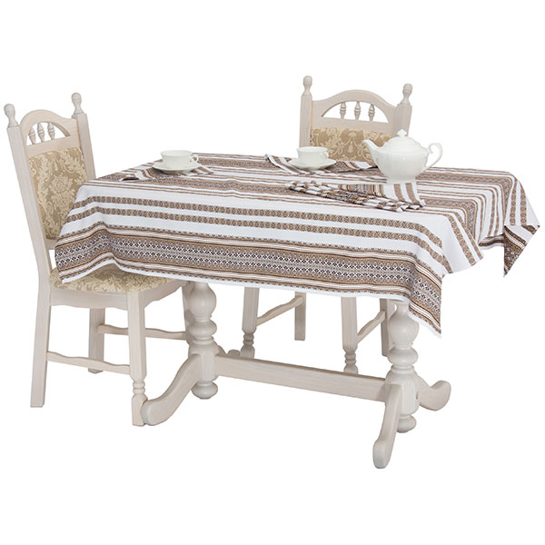 Комплект столовый 1,3 120x140 см бежевый Эдельвика 