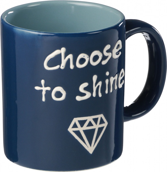 Чашка Feeling 330 мл синяя