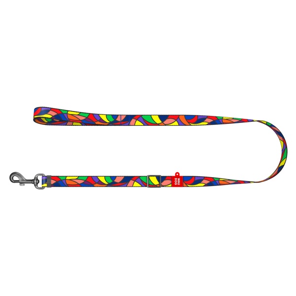 Поводок Waudog Nylon Витраж 20 мм Д 152-183 см