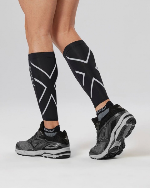 Гетри 2XU Compression Calf Guards UA1987b_BLK/BLK р.M чорний