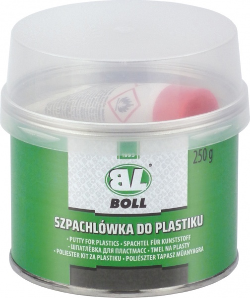 Шпаклівка для пластику темно-сіра BOLL 0,25 кг