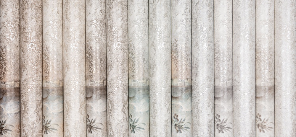 Обои виниловые на бумажной основе Славянские обои Expromt Греция 9136-05 0,53x10,05 м