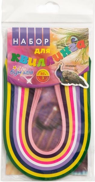 Набор для квиллинга Птицы Павлины 80.39 