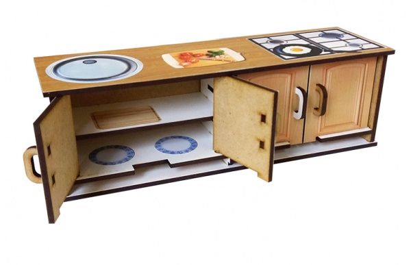 3D-конструктор Збірайко Меблі лялькові