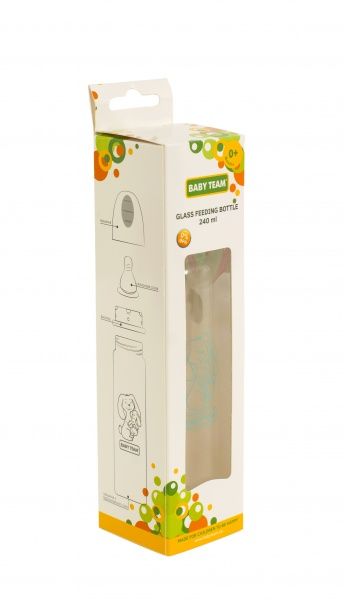 Пляшка дитяча Baby Team 250 мл
