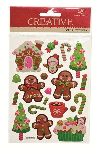 Наклейки для окон 21х14 см в ассортименте Jumi A-410534 