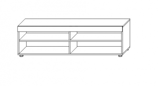 Тумба під ТВ SOKME Фокус дуб артізан 