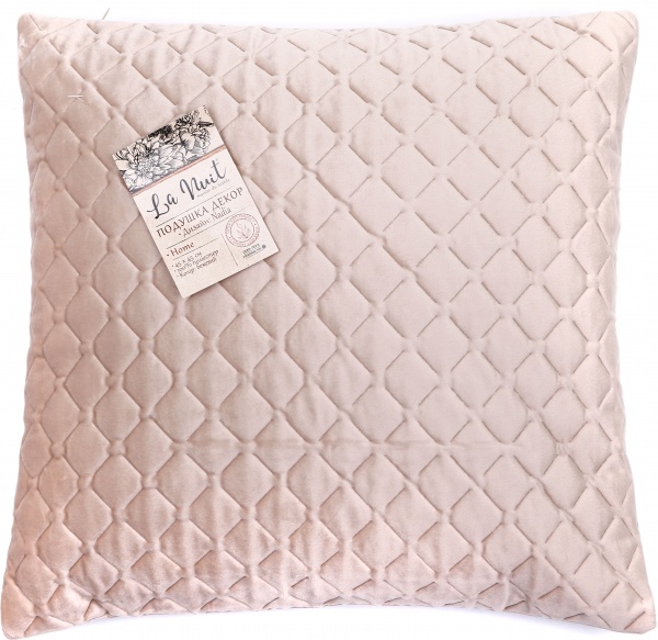 Подушка декоративная Nadia 45x45 см бежевый La Nuit 