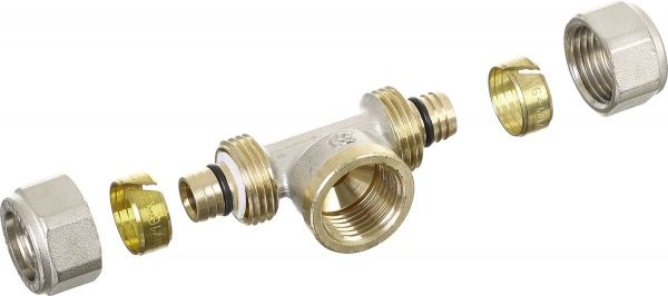 Тройник General Fittings 16х1/2