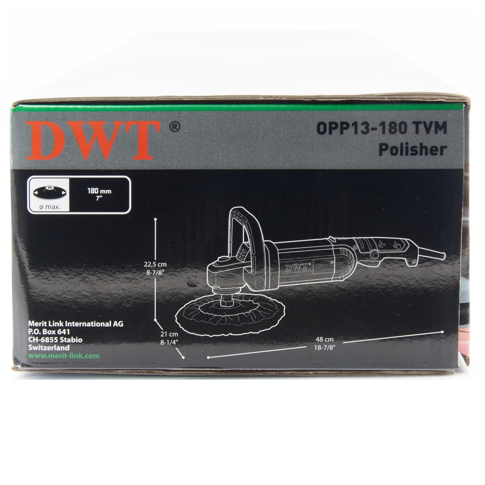 Полировальная машина DWT OPP13-180 TVM