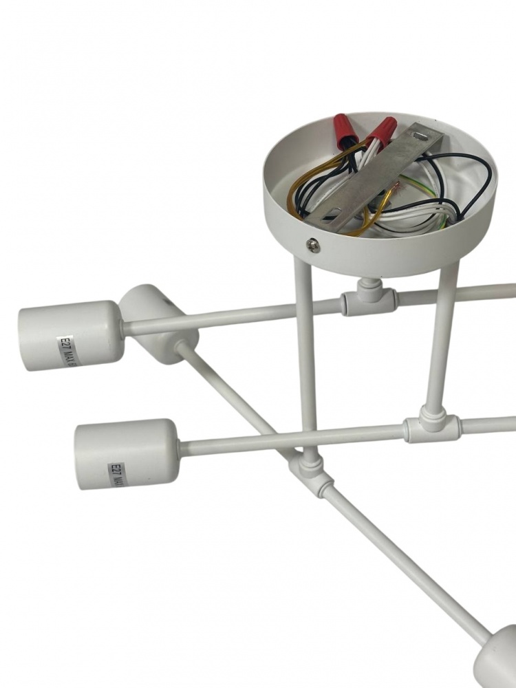 Люстра ELIOS 6x6 Вт E27 білий DL1015