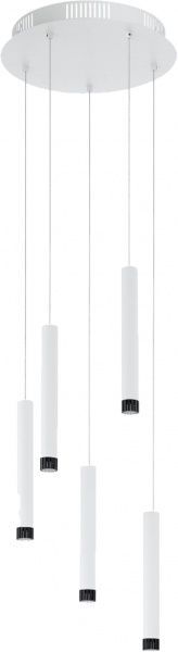 Люстра Eglo Рапаро LED 5x5 Вт белый 