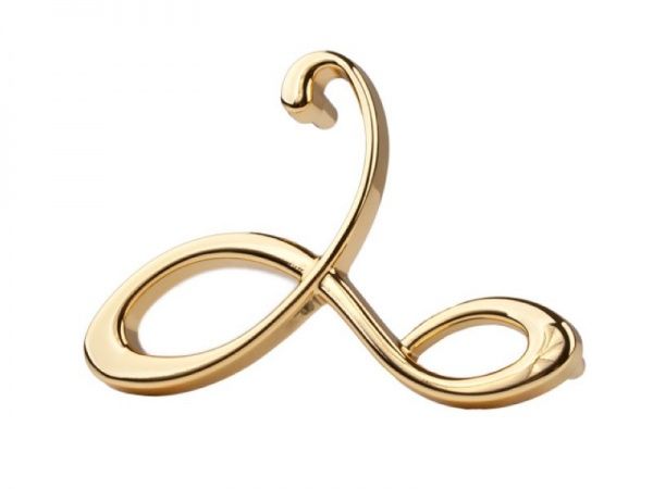 Меблева ручка DU 22/96 G3 R 96 мм золото DC