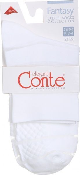Шкарпетки Conte FANTASY 16С-85СП р. 23-25 білий 