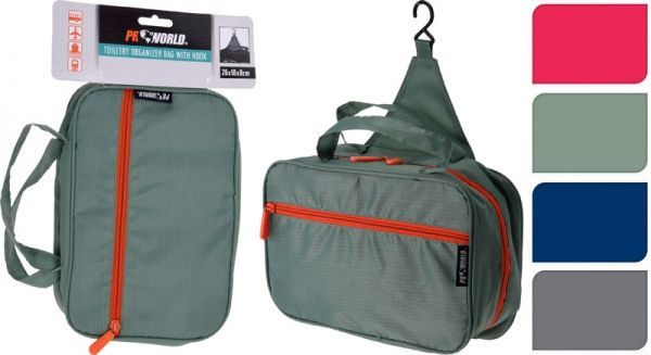 Косметичка PROWORLD для подорожей 26х18х8 см колір в асортименті 