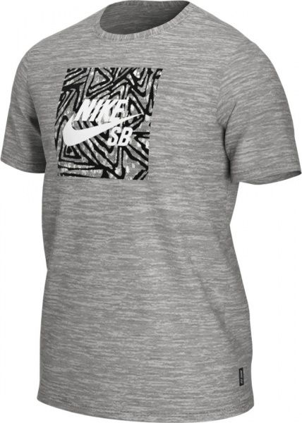 Футболка Nike M NK SB TEE TRIANGLE HBR CD2111-063 M сірий