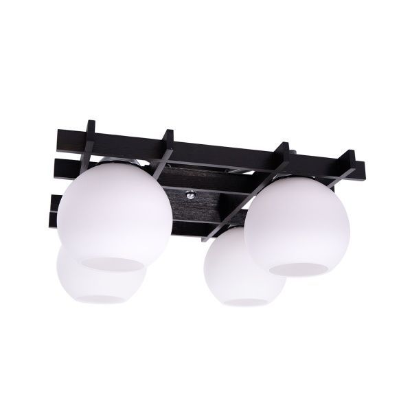 Люстра потолочная Altalusse 4x40 Вт E27 хром/венге INL-3089C-04 