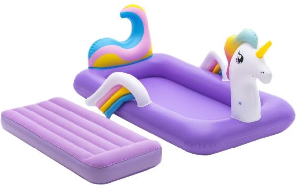 Матрас надувной Bestway Единорог 196х104х84 см 196х104 см разноцветный