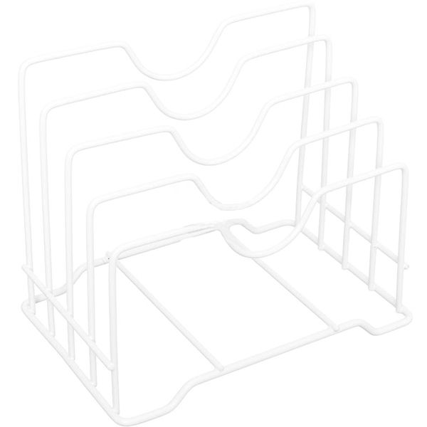 Подставка для крышек настольная белая DC