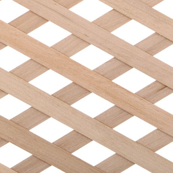 Решітка декоративна T.Marco клеєна 1200x620 мм вільха