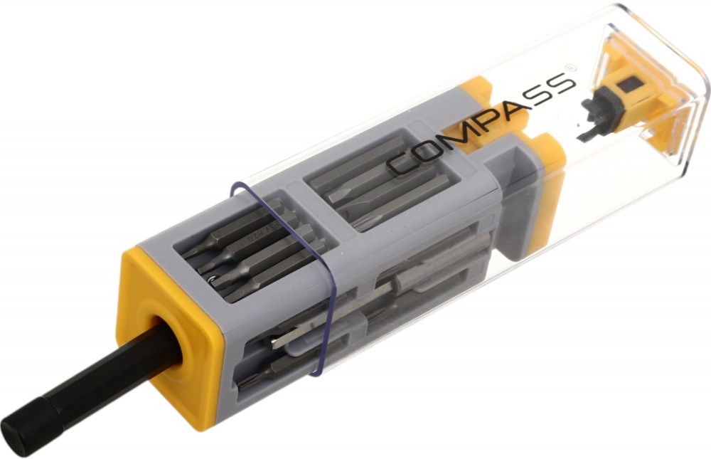 Набор бит и отвертка Compass 30 в 1 CP-PS-30