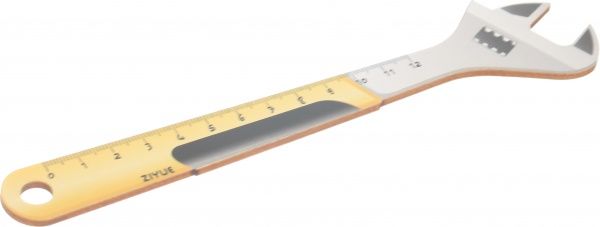 Линейка Инструмент разводной ключ 12 см