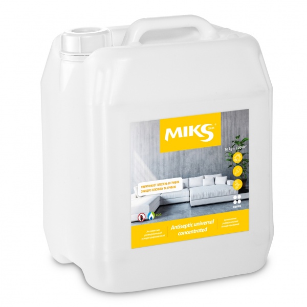 Антисептик MIKS Color універсальний концентрований 10 л