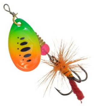 Блесна-вертушка Fishing ROI 3 г Aglia Fly 029 yellow SF05034-3-29